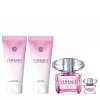 Versace Bright Crystal Set - Eau de Toilette 90 ml + Eau de Toilette 5 ml + Perfumed Body Lotion 100 ml + Perfumed Bath & Shower Gel 100 ml